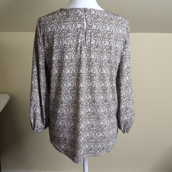 Adrianna Papell Medium Ladies Knit Crepe Blouse, NEW - Picture 6 of 10